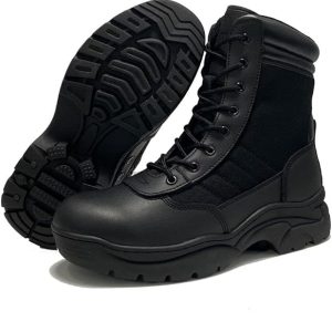 INTAN Men’s Motorcycle Combat Boots – Tactical Leather