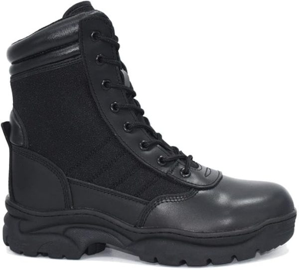 INTAN Men’s Motorcycle Combat Boots – Tactical Leather - Image 5
